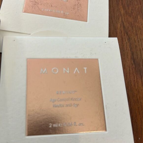 NEW Monat skin care samples, 8 pcs B balanced cleanser high smooth eye cream B b - Picture 3 of 6